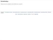 Tablet Screenshot of ontwikkeltips.orga-toolkit.nl